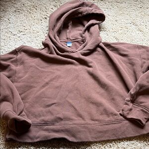 Women’s Old Navy Cozy Brown Hoodie